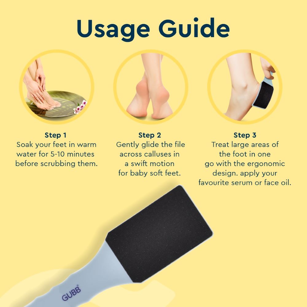 GUBB Foot File For Dead Skin Removal