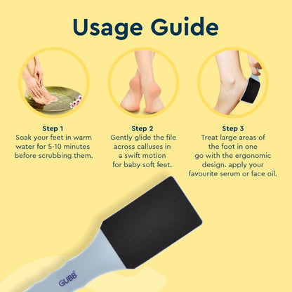 GUBB Foot File For Dead Skin Removal
