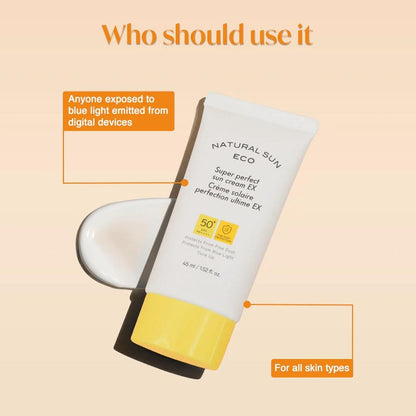 The Face Shop Natural Sun Eco Super Perfect Sun Cream EX (45ml)