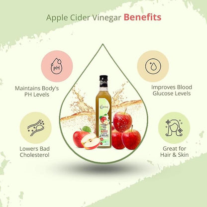 Nutriorg Certified Organic Apple Cider Vinegar (500ml)