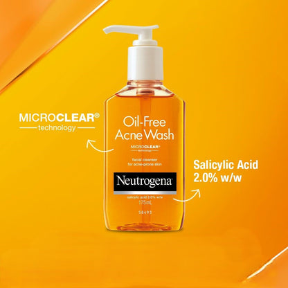 Neutrogena Oil Free Acne Wash (175ml)