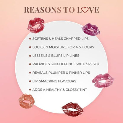 Just Herbs Tinted Lip Balms SPF 20+ (Peach)