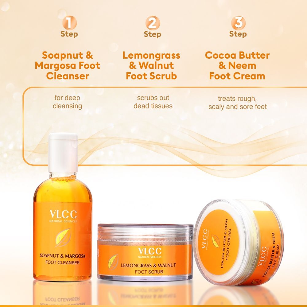 VLCC Pedi Glow Foot Care Kit (300 gm)
