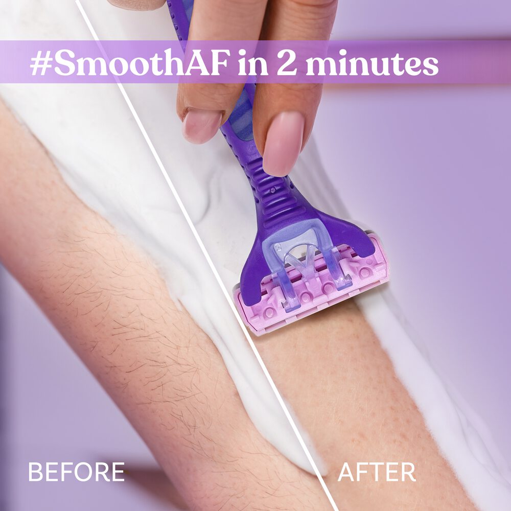 Bombae Disposable Flexi Body Razors for Women (Pack of 3)