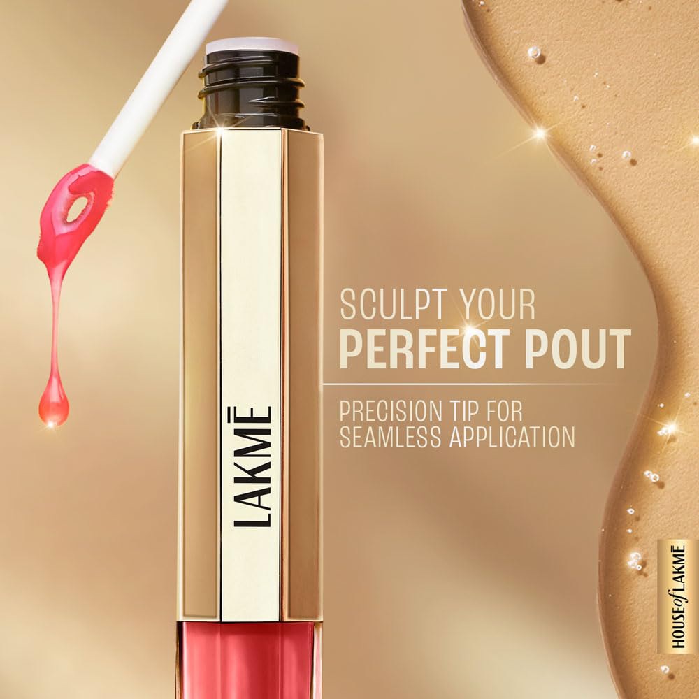 Lakme 9to5 Overtime Shine Tinted Lip Oil  - Berry Bling (5.3ml)