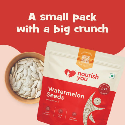 Nourish You Raw Watermelon Seeds For Eating (100 gms)