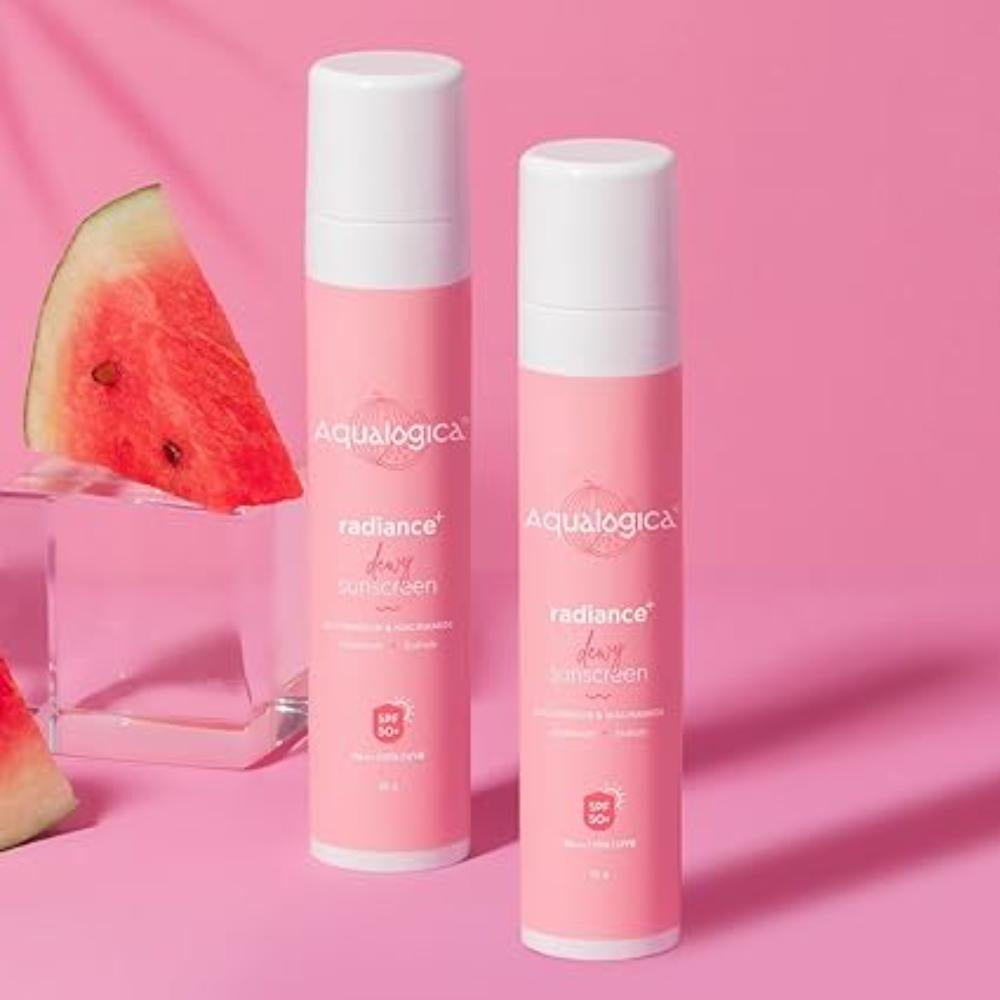 Aqualogica Radiance+ Dewy Sunscreen SPF 50 Pa+++ (50 gms)