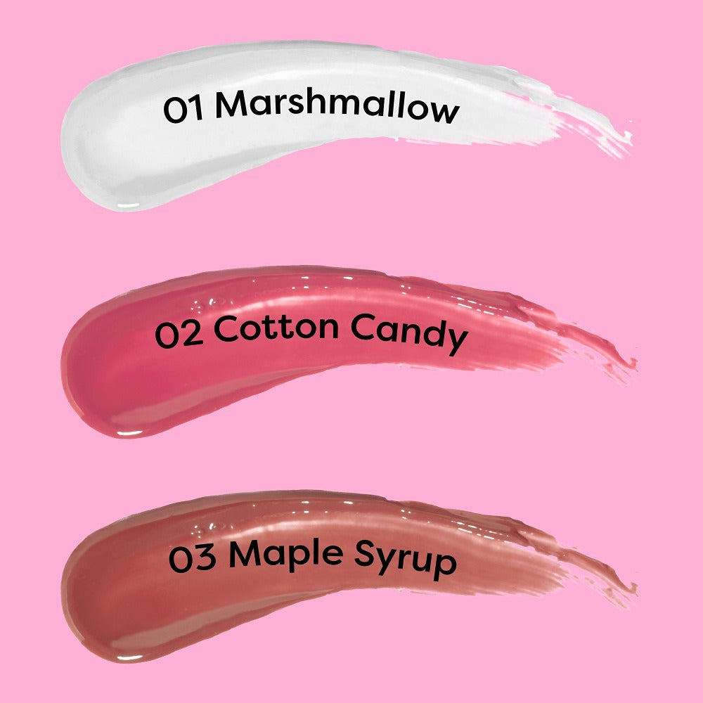 SUGAR POP High shine Lip Gloss 03 Maple Syrup, Richly Pigmented, Hyaluronic-Infused