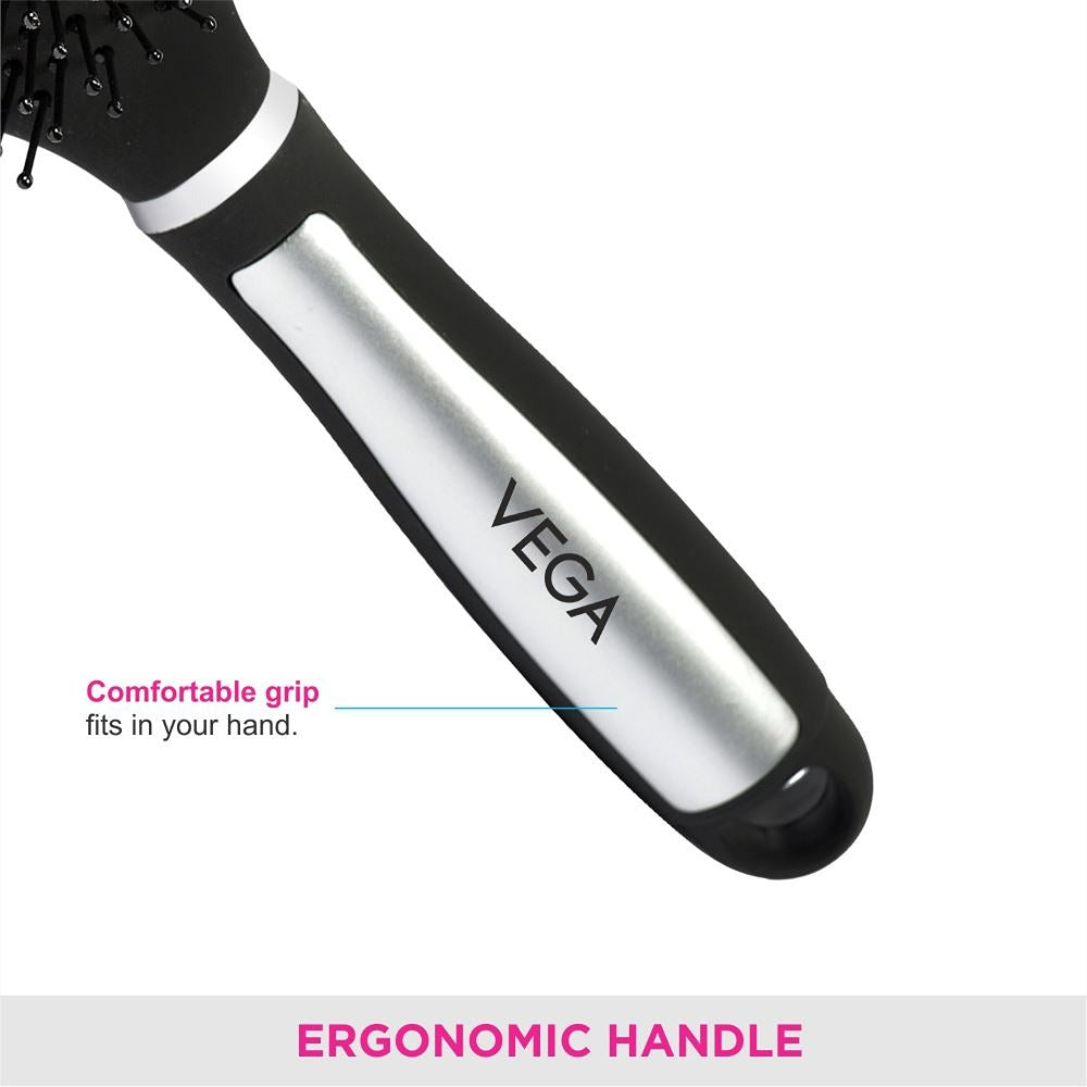 Vega Flat Hair Brush For Women And Men (E14-Fb)