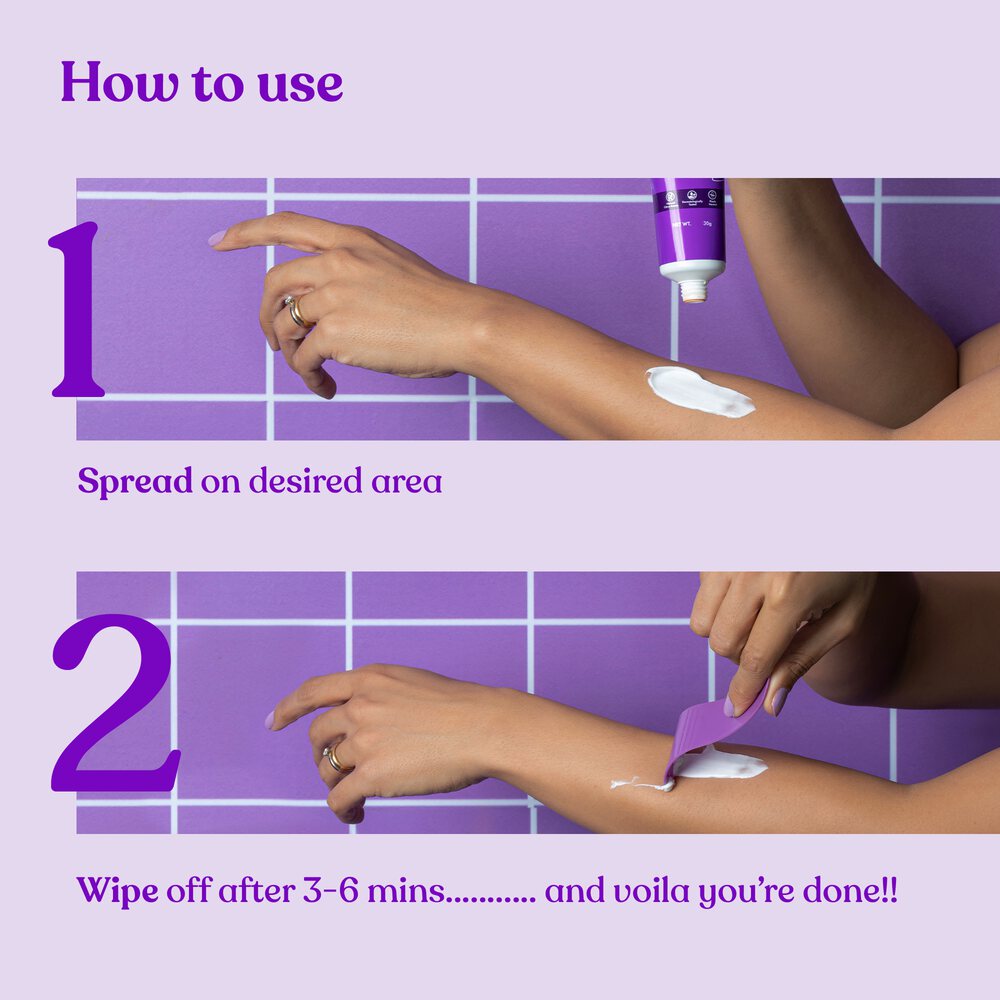 Bombae Shea Butter Hair Removal Cream for Women (30 gms)