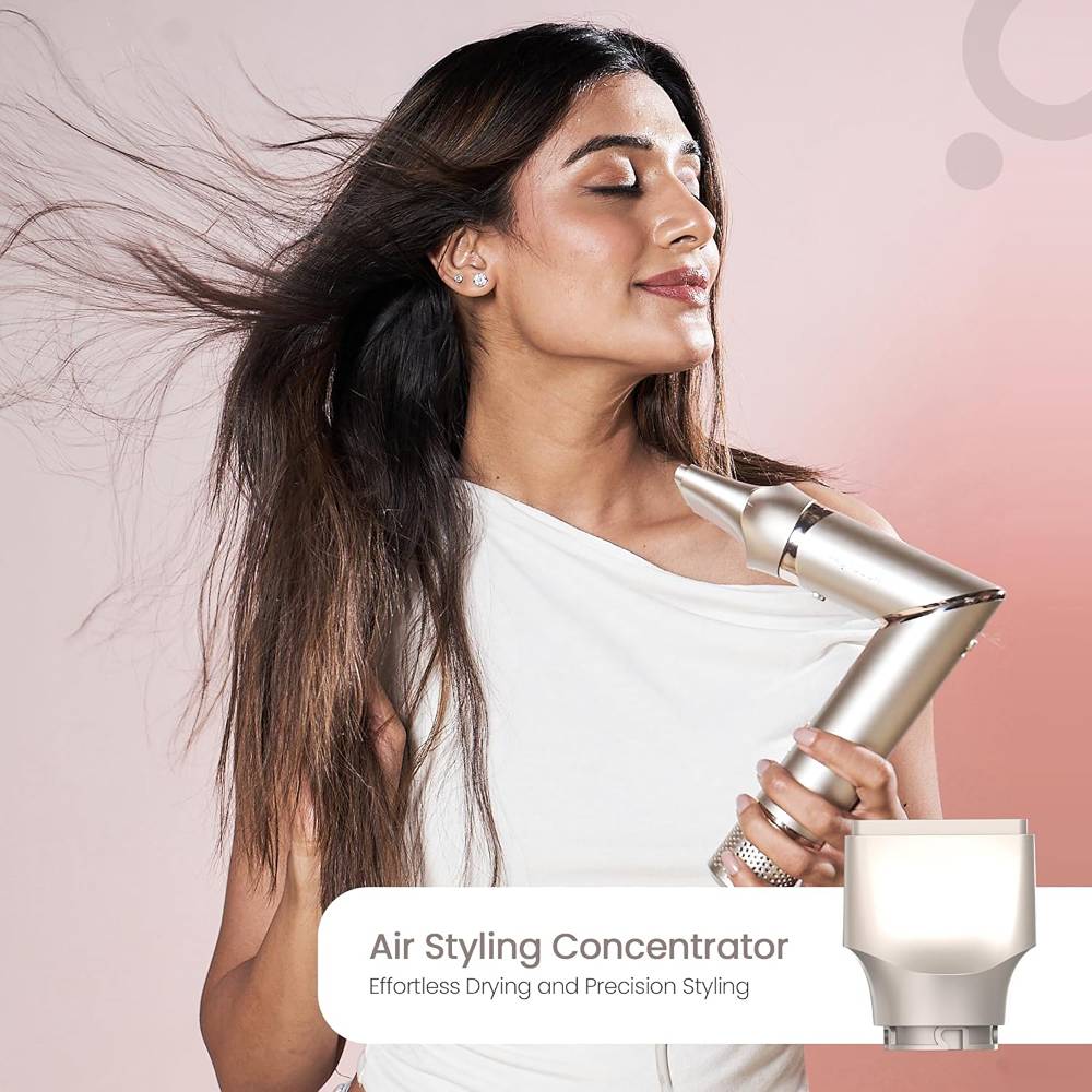 PROTOUCH Airshot All-in-One Hair Multi Styler for Women - Curling, Smoothing, Drying, Volumizing & Blow Dry Brush - Hot Air Brush with Multiple Attachments - No Heat Damage