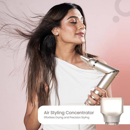 PROTOUCH Airshot All-in-One Hair Multi Styler for Women - Curling, Smoothing, Drying, Volumizing & Blow Dry Brush - Hot Air Brush with Multiple Attachments - No Heat Damage