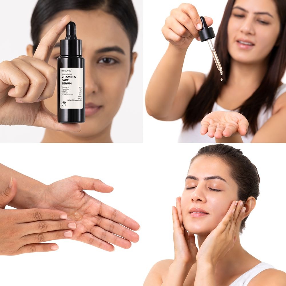 Brillare Vitamin C Face Serum For Bright, Glowing Skin (30ml)