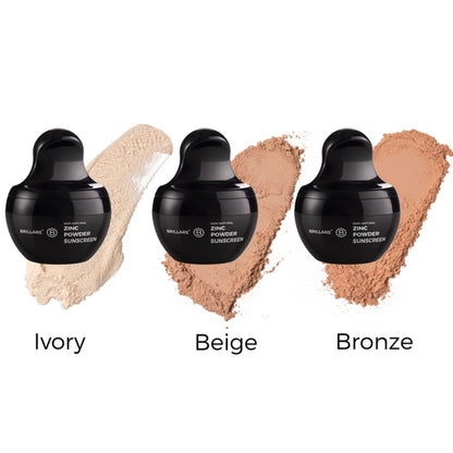 Brillare ZINC Powder Sunscreen - Beige 02