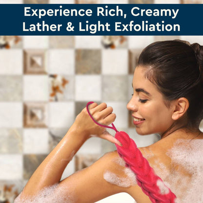 GUBB Back Scrubber for Bathing for Women & Men (Colour May Vary)