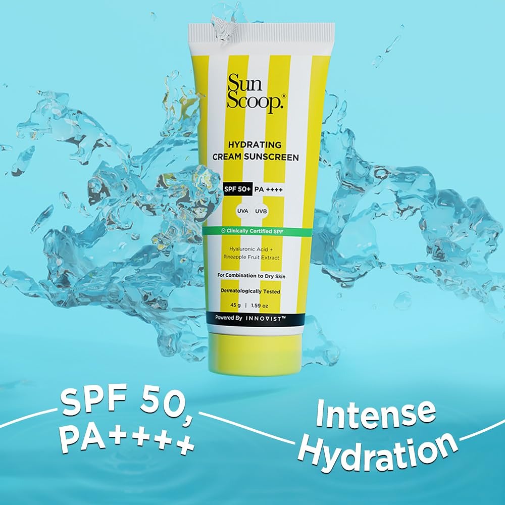 Sunscoop Hydrating Sunscreen SPF 50+ PA++++ (45 gms)