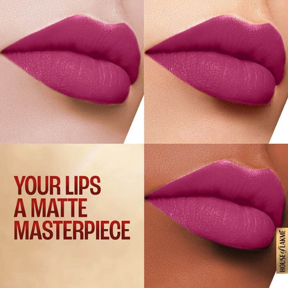 Lakme 9to5 Powerplay Priming Matte Lipstick - Plum Pick (3.6 gms)