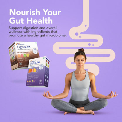 Dr. Morepen LightLife Power Plan (5 Sachets - 5g Each) & (5 Sachets - 60g Each) - 10 Sachets