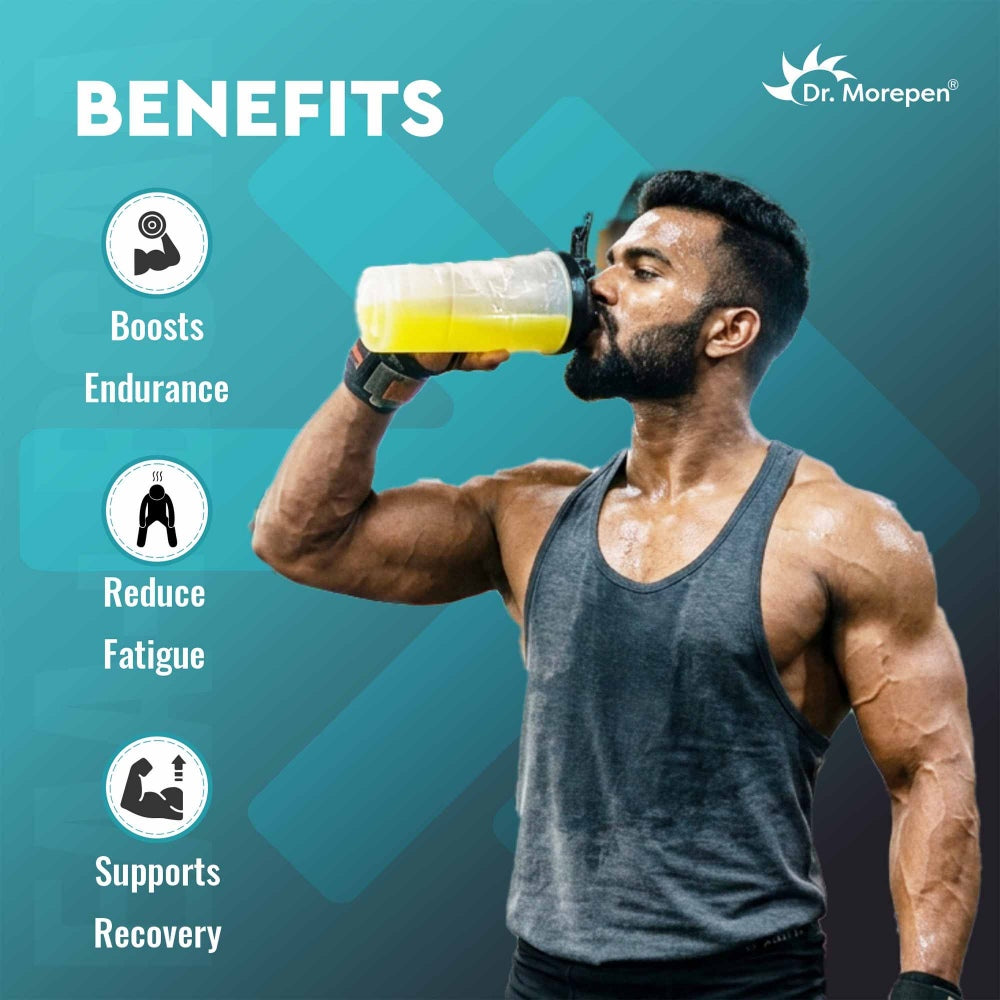 Dr. Morepen MUSCLE FOOD EAA+BCAA - PINEAPPLE (450 gms)