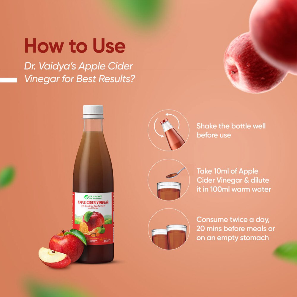 Dr. Vaidya's Apple Cider Vinegar (450ml)