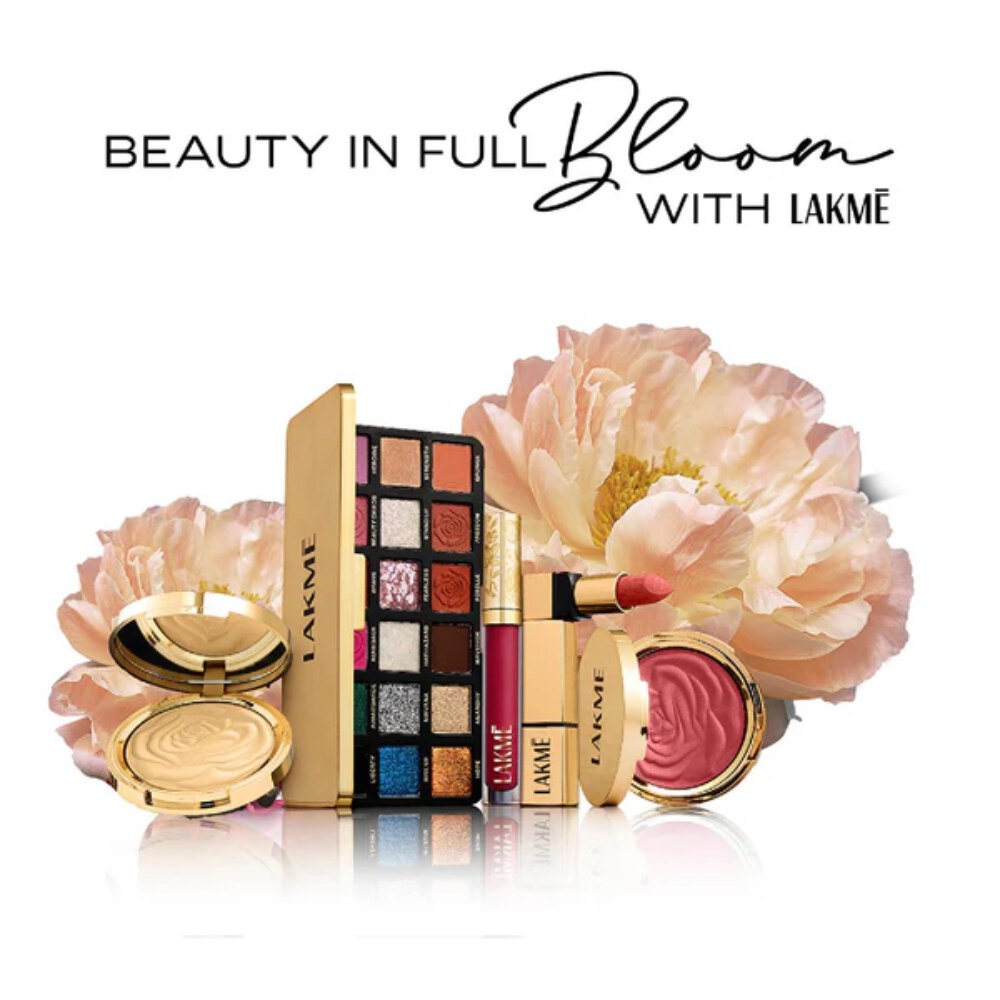 Lakme Showstopper Collection Rouge Bloom Setting Powder - Neutral Nude (12 gms)