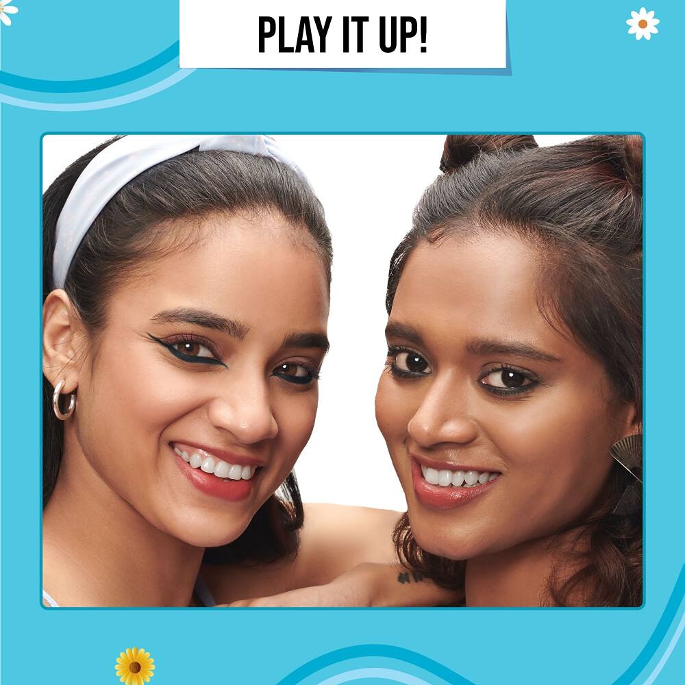 SUGAR POP Longwear Kajal 01 Black - Richly Pigmented, Sweat Proof, Lasts Up To 16HRS