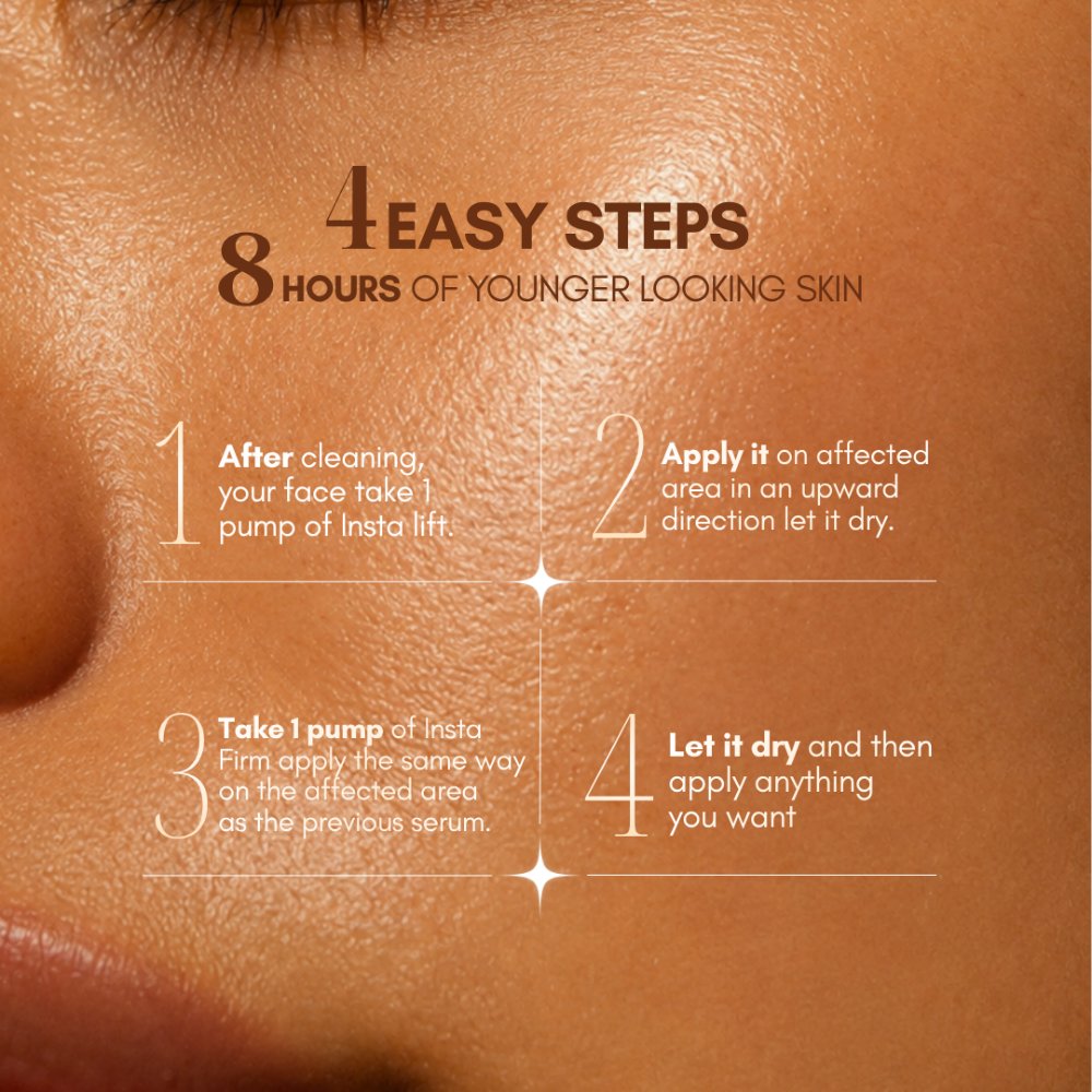 Celfcare Insta Lift & Insta Firm || For Visible Anti-Ageing Results In Minutes & Cellular-Level Action for Fine Lines, Wrinkles and Sagging Skin