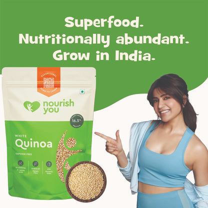 Nourish You White Quinoa Seeds (500 gms)