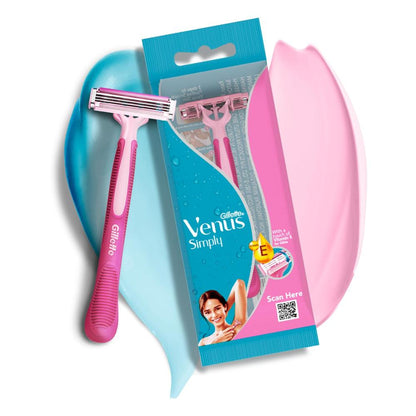Gillette Venus Simply Painfree Smoothness Razor Pack of 1