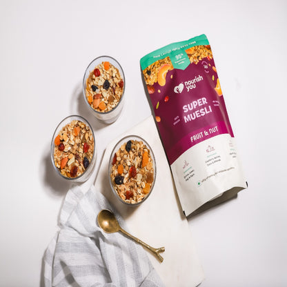 Nourish You Super Muesli Fruit & Nut (400 gms)