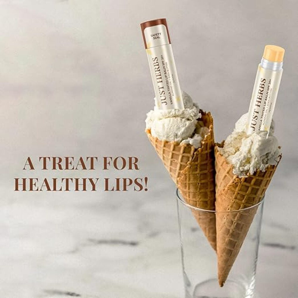 Just Herbs Tinted Lip Balms SPF 20+ (Vanilla)