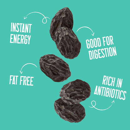 Yogabar Premium Black Raisins 500 grams