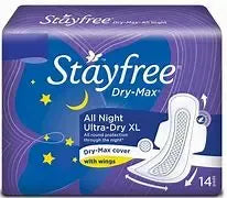 Stayfree Ultra Drymax All Night Pads