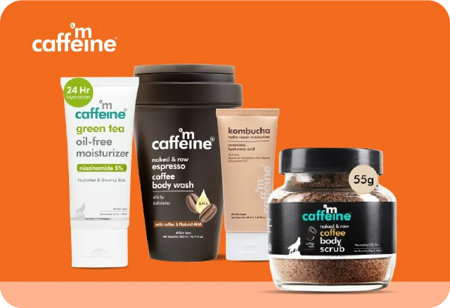 Caffeine-Powered Glow – Upto 40%