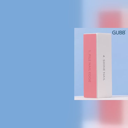 GUBB 4 Way Nail Buffer Shinner and Filer Set (Multicolour)